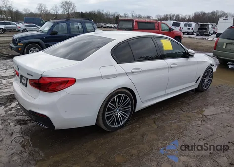 2019 BMW 540I xDrive z USA, uszkodzony, nr VIN WBAJE7C57KG892583